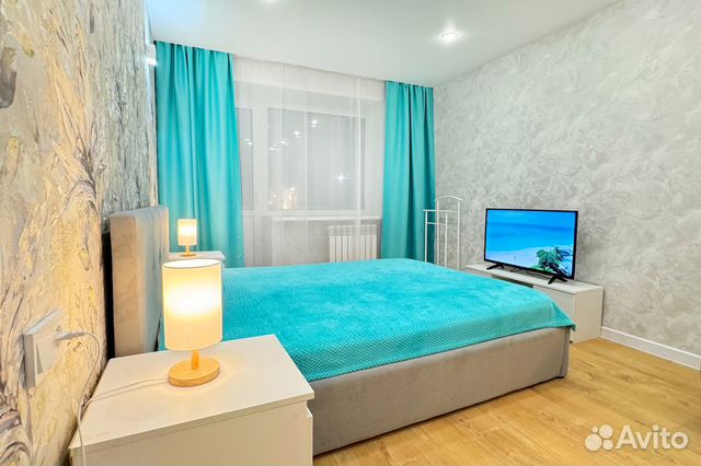 

1-к. квартира, 32 м², 2 кровати