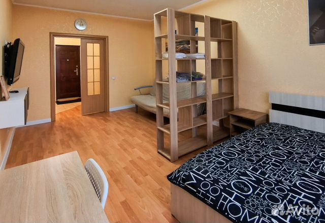 

1-к. квартира, 42 м², 2 кровати