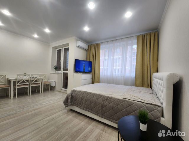 

Квартира-студия, 28 м², 1 кровать
