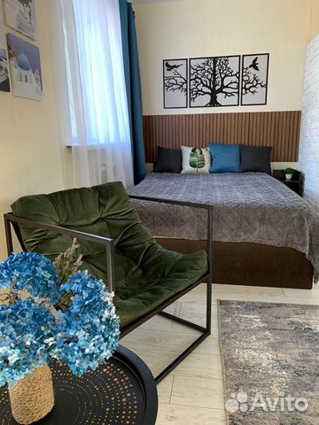 

Квартира-студия, 30 м², 1 кровать