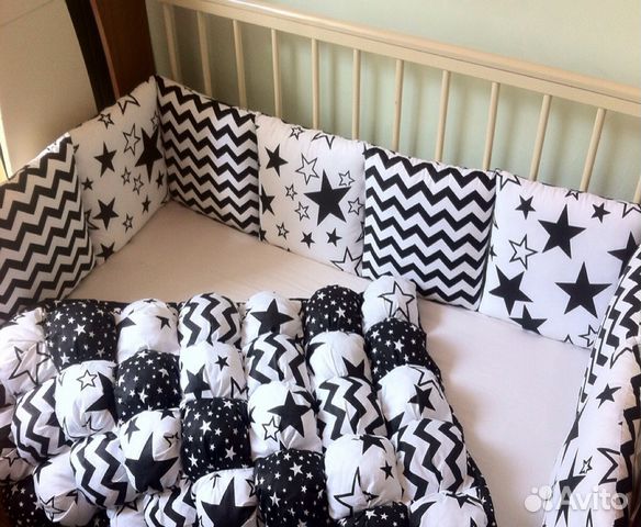 Бортики в кроватку