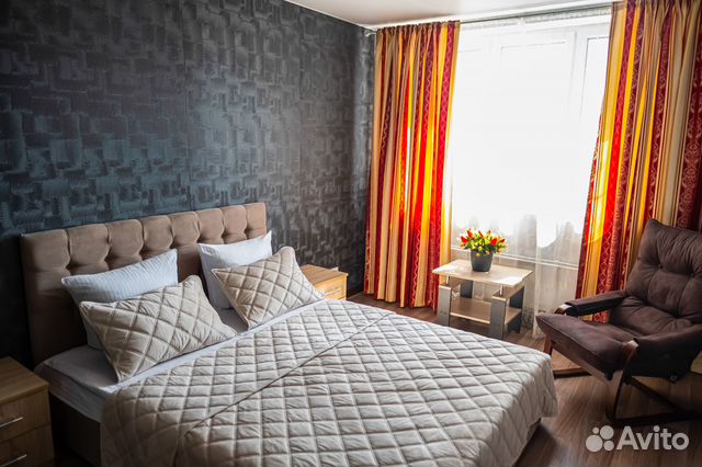

1-к. квартира, 42 м², 2 кровати