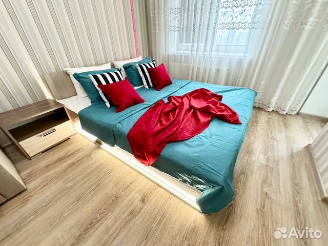 

1-к. квартира, 44,3 м², 2 кровати