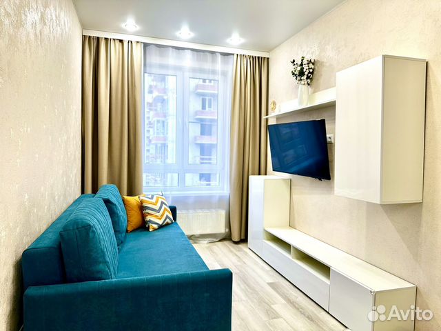 

1-к. квартира, 35 м², 2 кровати