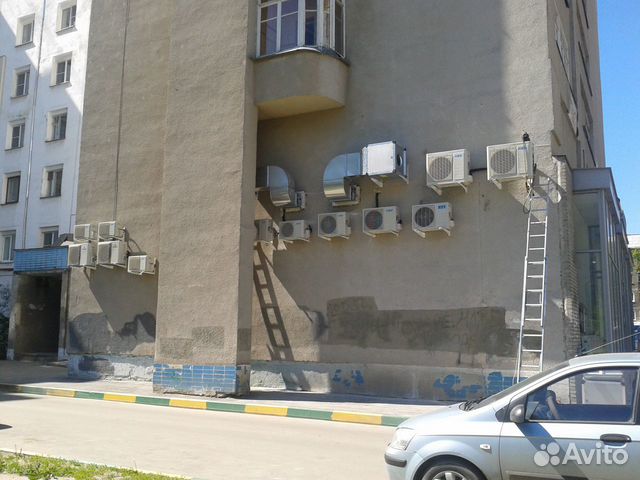 Установка кондиционера