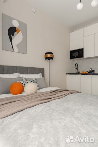 

Квартира-студия, 25 м², 1 кровать