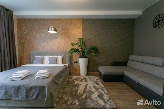 

Квартира-студия, 45 м², 2 кровати