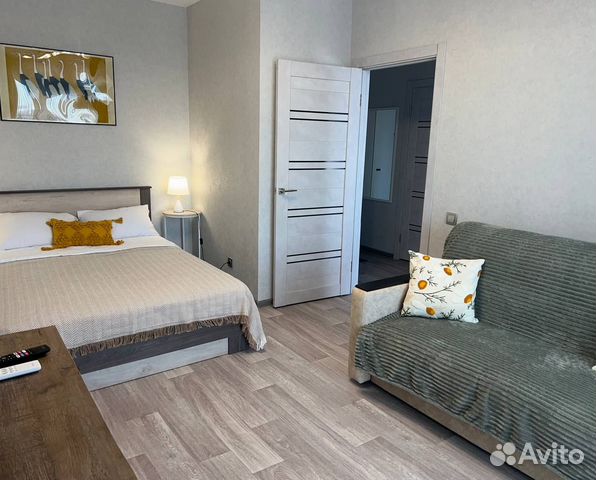 

1-к. квартира, 38 м², 2 кровати