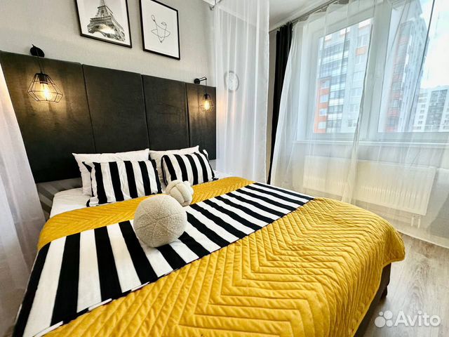

1-к. квартира, 46,2 м², 2 кровати