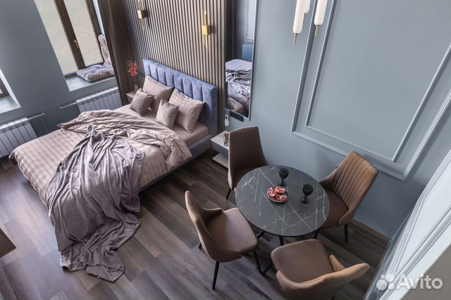 

Квартира-студия, 23 м², 2 кровати