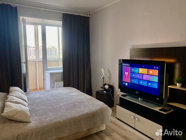 

1-к. квартира, 40 м², 4 кровати