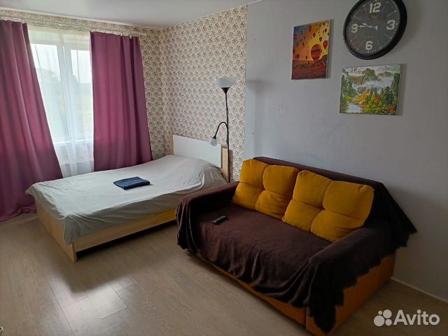 

1-к. квартира, 37 м², 2 кровати