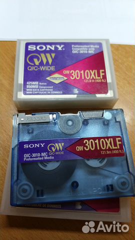 Sony QW3010XLF 425MB Mini Data Cartridge