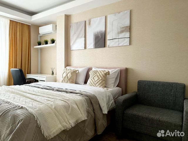 

1-к. квартира, 35 м², 3 кровати