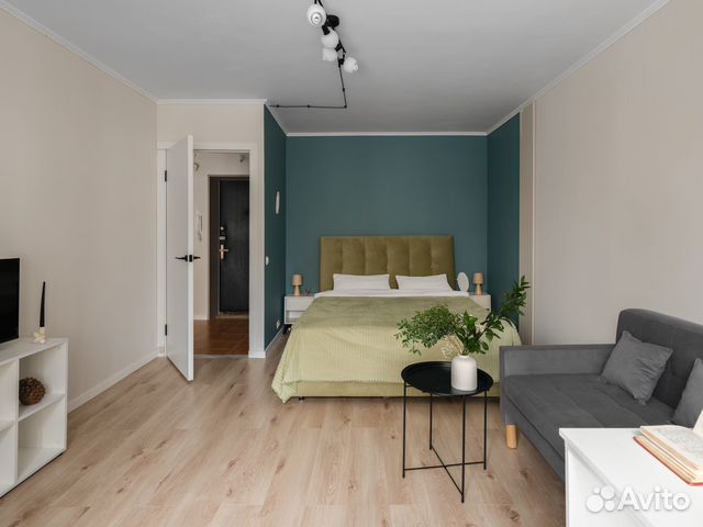 

1-к. квартира, 34 м², 2 кровати