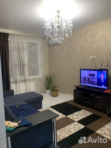 

1-к. квартира, 60 м², 2 кровати