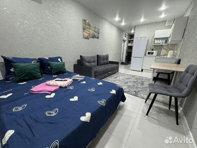 

Квартира-студия, 30 м², 2 кровати