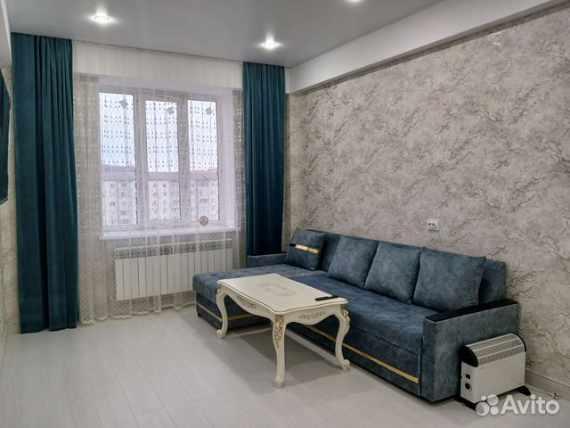 

1-к. квартира, 44 м², 2 кровати