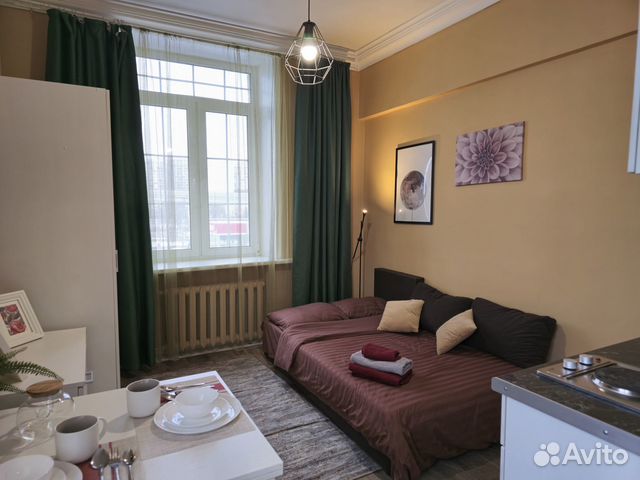 

Квартира-студия, 22 м², 1 кровать