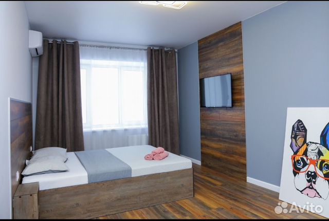 

1-к. квартира, 40 м², 2 кровати