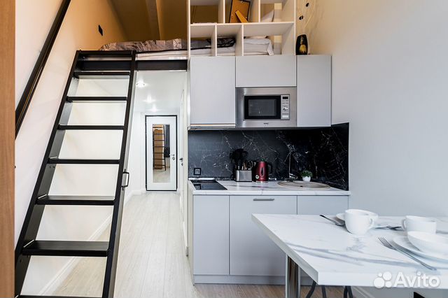 

Квартира-студия, 22 м², 1 кровать
