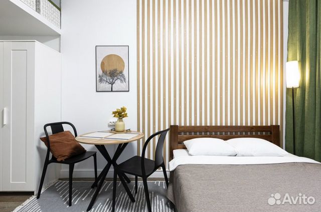 

Квартира-студия, 20 м², 1 кровать