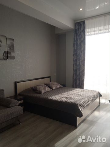 

Квартира-студия, 36 м², 2 кровати