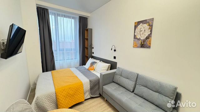

Квартира-студия, 20 м², 2 кровати