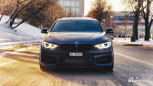 Губа передняя (сплиттер) Performance BMW F32/F36