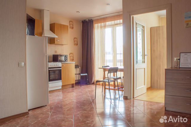 

1-к. квартира, 40 м², 2 кровати