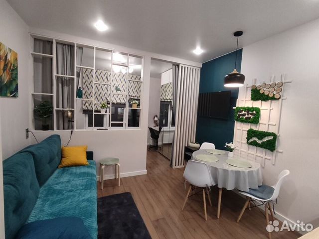 

Квартира-студия, 25 м², 2 кровати