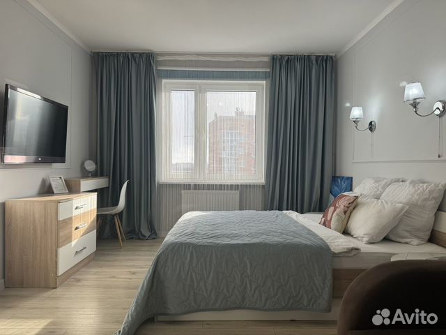 

1-к. квартира, 36,6 м², 2 кровати