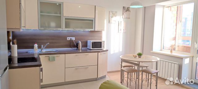 

1-к. квартира, 46 м², 2 кровати