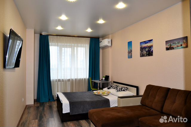 

1-к. квартира, 39,6 м², 2 кровати