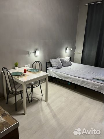 

Квартира-студия, 25 м², 2 кровати