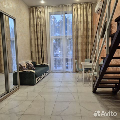 

Квартира-студия, 38 м², 2 кровати