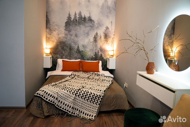 

1-к. квартира, 40 м², 2 кровати