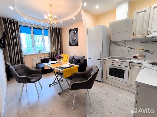 

1-к. квартира, 42 м², 2 кровати
