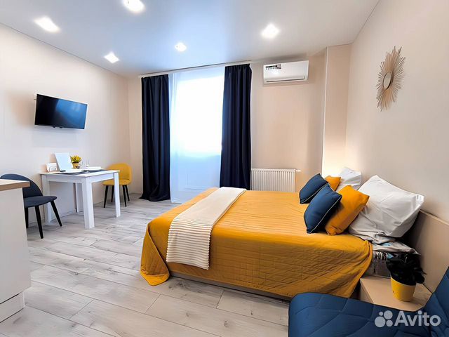 

Квартира-студия, 30 м², 2 кровати