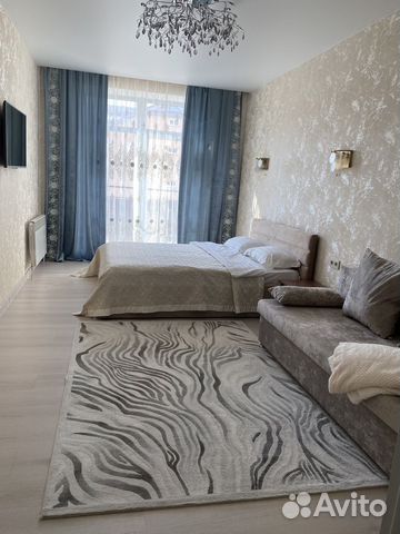 

1-к. квартира, 45 м², 2 кровати