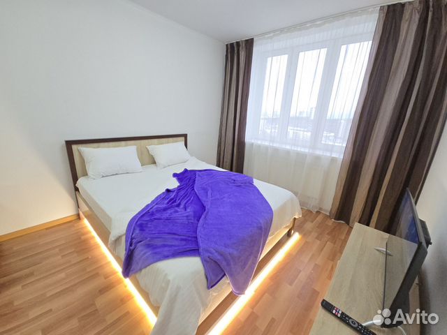 

Квартира-студия, 42 м², 2 кровати