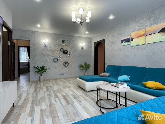 

3-к. квартира, 80 м², 4 кровати
