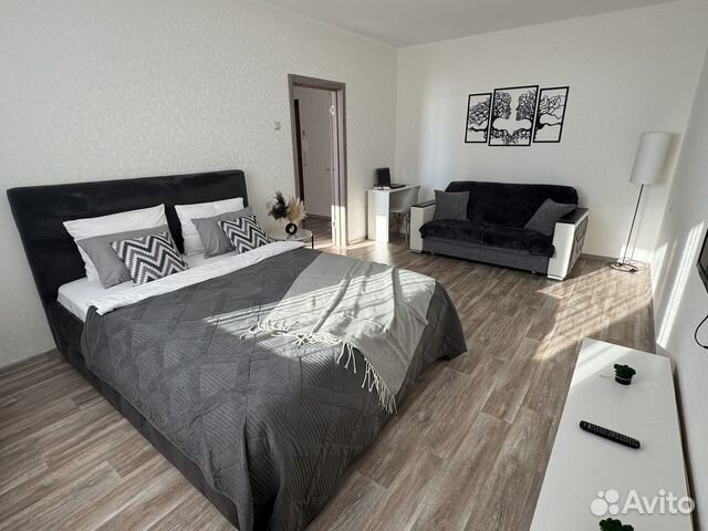 

1-к. квартира, 42 м², 2 кровати