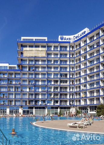 

Квартира-студия, 44 м², 3 кровати