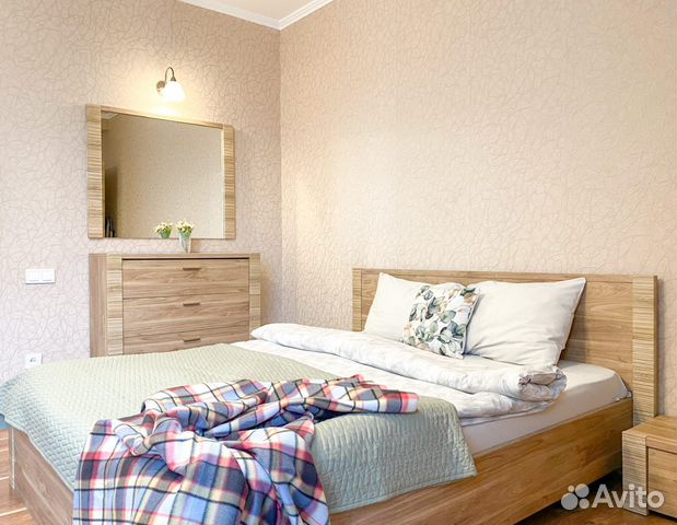 

1-к. квартира, 45 м², 2 кровати
