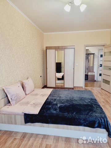 

1-к. квартира, 38 м², 2 кровати