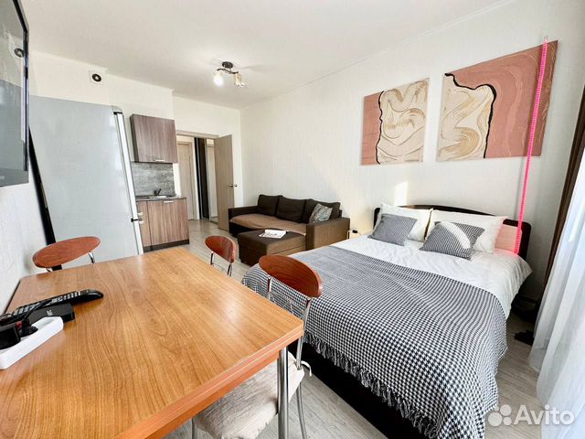 

Квартира-студия, 34,1 м², 2 кровати