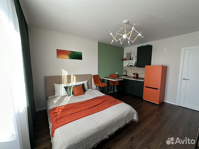 

Квартира-студия, 22 м², 1 кровать