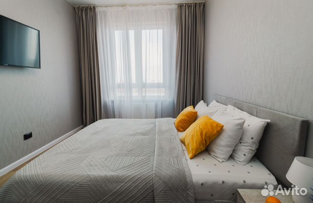 

1-к. квартира, 40 м², 3 кровати
