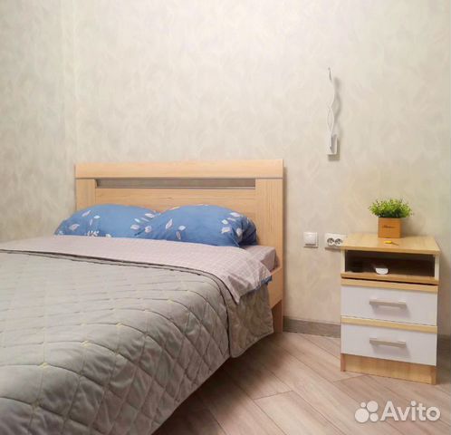 

1-к. квартира, 43,8 м², 2 кровати